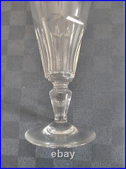 FLUTES à CHAMPAGNE cristal de BACCARAT modèle MISSOURI LOT DE 8 VERRES