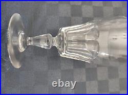 FLUTES à CHAMPAGNE cristal de BACCARAT modèle MISSOURI LOT DE 8 VERRES