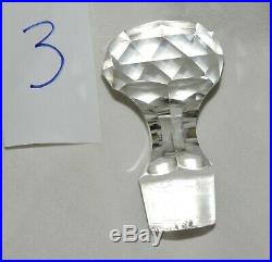 Flacon En Cristal De Baccarat Eglantier Jaune 14.5 CM N° 3