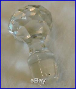 Flacon En Cristal De Baccarat Eglantier Jaune 16 CM N° 2