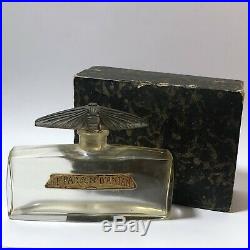 Flacon Parfum DAntan DOrsay Baccarat Perfume Bottle Boxed No Lalique