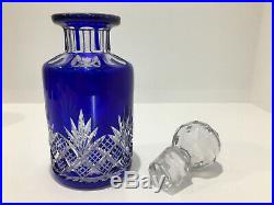 Flacon à parfum en cristal de BACCARAT taillé Garniture 6073 Série F. 264