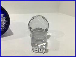 Flacon à parfum en cristal de BACCARAT taillé Garniture 6073 Série F. 264