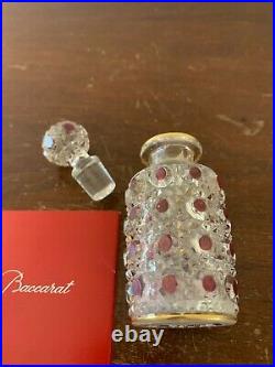 Flacon taille Pacha en cristal de Baccarat h 10 cm
