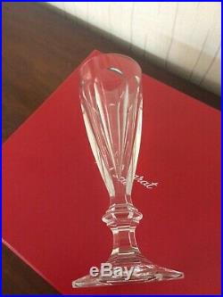 Flûte à champagne Service Harcourt en cristal de Baccarat (3 disponible)
