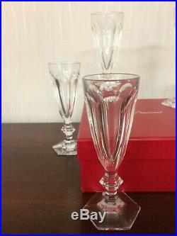 Flûte à champagne Service Harcourt en cristal de Baccarat (7 disponible)