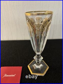 Flûtes à champagne modèle Harcourt Empire en cristal de Baccarat