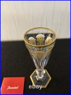 Flûtes à champagne modèle Harcourt Empire en cristal de Baccarat