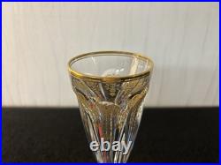 Flûtes à champagne modèle Harcourt Empire en cristal de Baccarat
