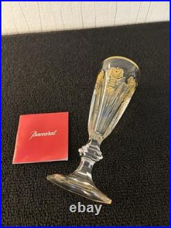 Flûtes à champagne modèle Harcourt Empire en cristal de Baccarat
