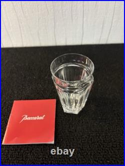 Gobelets liqueur modèle Harcourt cristal Baccarat h 9.3 cm Gobelets liqueur modèle Harcourt cristal Baccarat h 9.3 cm