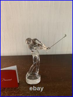 Golfeur en cristal de Baccarat modèle3