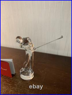 Golfeur en cristal de Baccarat modèle3