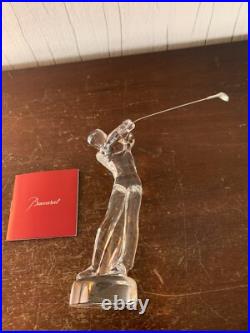 Golfeur en cristal de Baccarat modèle3