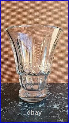 Grand Vase En Cristal De Baccarat