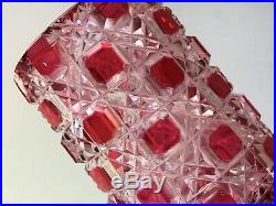 Grand flacon en cristal de Baccarat modèle Diamants Pierreries