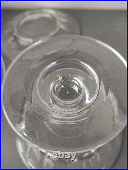 Grand h 21 cm CONFITURIER CRISTAL TAILLE BACCARAT HARCOURT BONBONNIERE COUPE