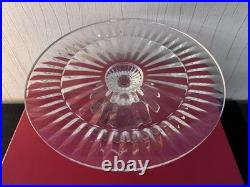 Grande coupe présentoir à patisserie mille nuits Cristal de Baccarat
