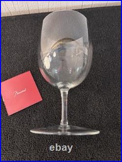 Grands verres modèle' Saint Emilion' en cristal de Baccarat