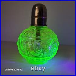 Lampe Baccarat Ouraline Uranium Cristal Aroma Louis Muller Style Berger