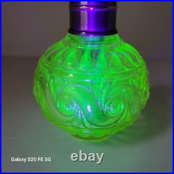 Lampe Baccarat Ouraline Uranium Cristal Aroma Louis Muller Style Berger