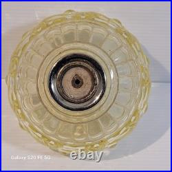 Lampe Baccarat Ouraline Uranium Cristal Aroma Louis Muller Style Berger