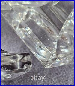 Lot 10 verres XIXème en cristal taillé de Baccarat pour cave, cabaret à liqueur