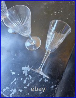 Lot 19 verres Baccarat cristal