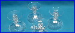 Lot 1 4 coupes à champagne en cristal taillé de BACCARAT modèle Armagnac XX° Lot 1 4 coupes à champagne en cristal taillé de BACCARAT modèle Armagnac XX°