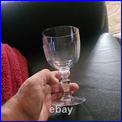 Lot 22 verres à pied en verre Cristal Baccarat MODELE Renaissance Estampillé