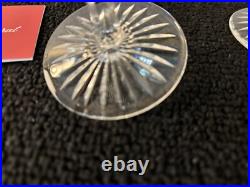 Lot 2 verres à vin blanc modèle Dombasle en cristal de Baccarat (prix des 2)mod2 Lot 2 verres à vin blanc modèle Dombasle en cristal de Baccarat (prix des 2)mod2