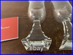 Lot 2 verres modèle Maladetta en cristal de Baccarat (prix des deux)