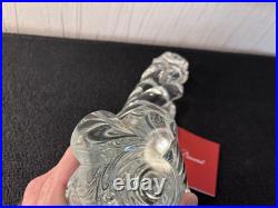 Lot 3 bougeoirs modèle Aladin en cristal de Baccarat (prix des 3)