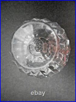 Lot 4 verres Baccarat collection massena