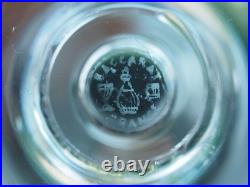 Lot 5 Verres Anciens Art Deco Cristal Baccarat Antique Glasses Fruits