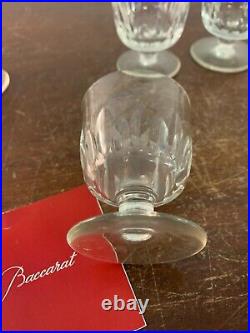 Lot 5 verres à porto en cristal de Baccarat (prix du lot)