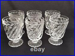 Lot 5 verres bambou baccarat