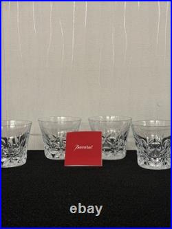 Lot 6 verres à whisky modèle classic en cristal de Baccarat (prix du lot)