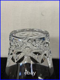 Lot 6 verres à whisky modèle classic en cristal de Baccarat (prix du lot)