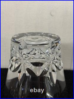 Lot 6 verres à whisky modèle classic en cristal de Baccarat (prix du lot)