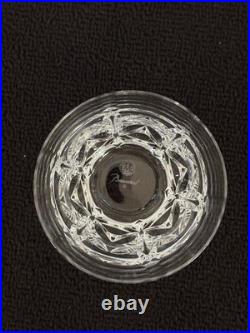 Lot 6 verres à whisky modèle classic en cristal de Baccarat (prix du lot)