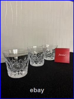 Lot 6 verres à whisky modèle classic en cristal de Baccarat (prix du lot)