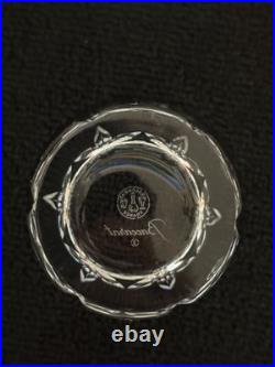 Lot 6 verres à whisky modèle classic en cristal de Baccarat (prix du lot)