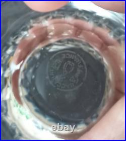 Lot De 5 Verres En Cristal De Baccarat Avec Gravure En Dessous