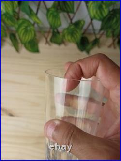 Lot De 5 Verres En Cristal De Baccarat Avec Gravure En Dessous
