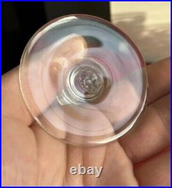 Lot De 6 Verres A Vin En Cristal Baccarat Modèle Rohan
