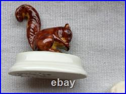 Lot Portes Nom Signé Baccarat Boutique France Animaux Rare et Magnifique