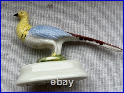 Lot Portes Nom Signé Baccarat Boutique France Animaux Rare et Magnifique