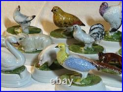 Lot Portes Nom Signé Baccarat Boutique France Animaux Rare et Magnifique