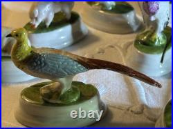 Lot Portes Nom Signé Baccarat Boutique France Animaux Rare et Magnifique